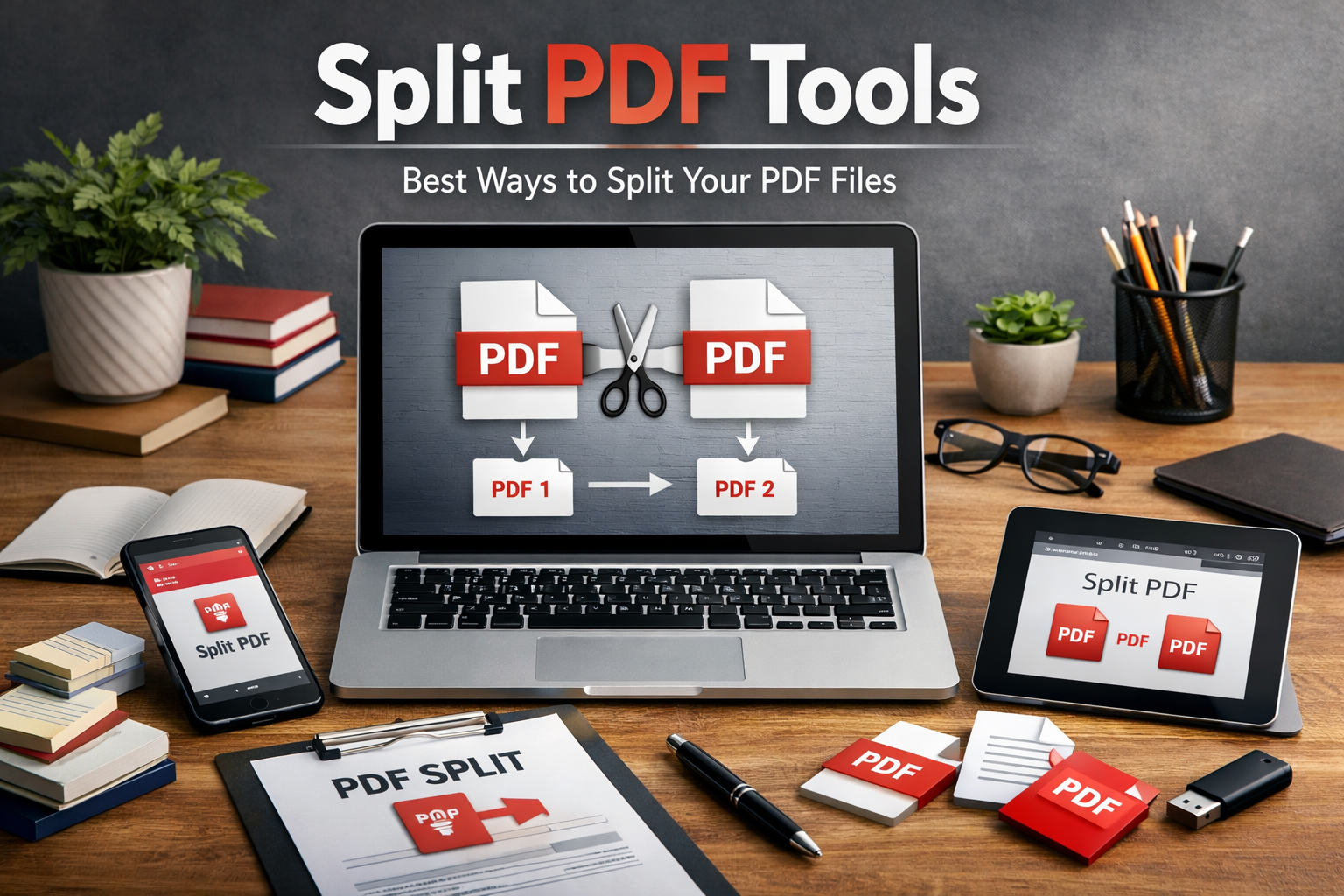 Split PDF Tool | Separate PDF Pages Online Free & Secure